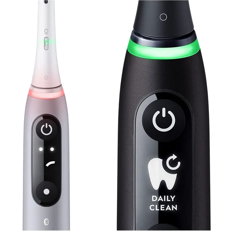 Set de periuțe de dinți electrice de sunet Pentru adulți Braun iO6 Series Duo Lava | Pink