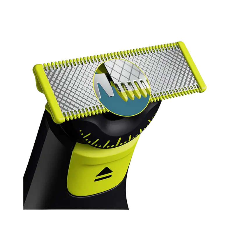 Мужской Триммер Philips OneBlade Pro 360 Черный | Зелёный