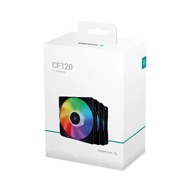 Вентилятор для ПК Deepcool CF 120-3 IN 1 120 мм Черный