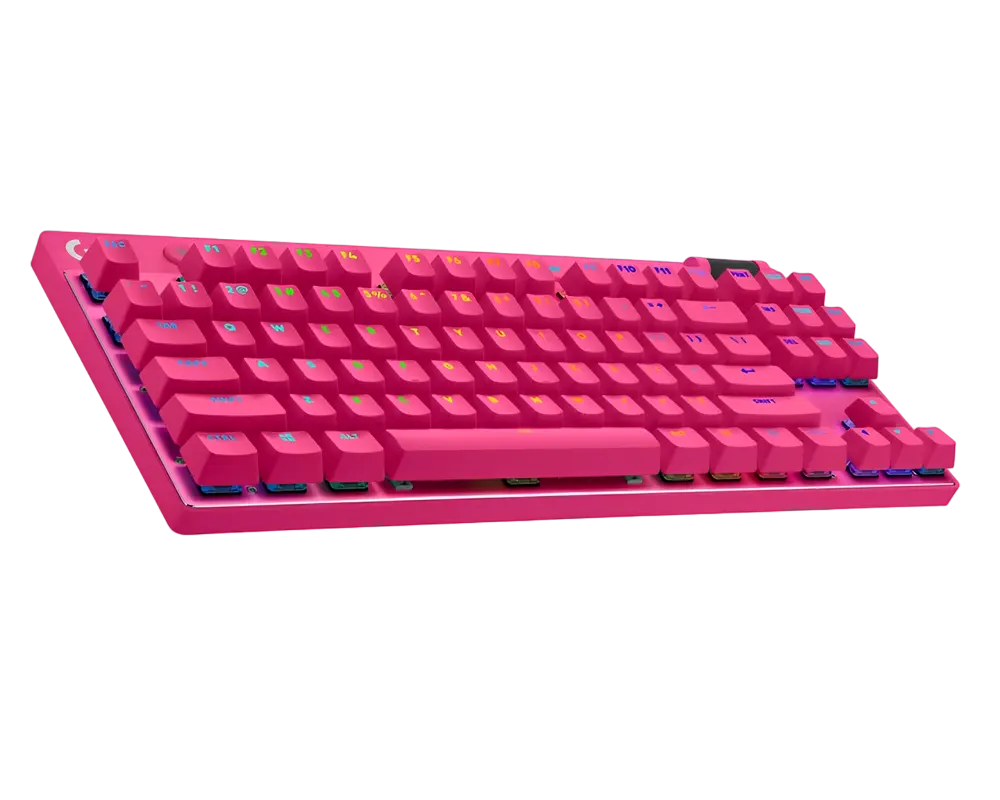 Tastatură Logitech G Pro X TKL Mecanic Roz