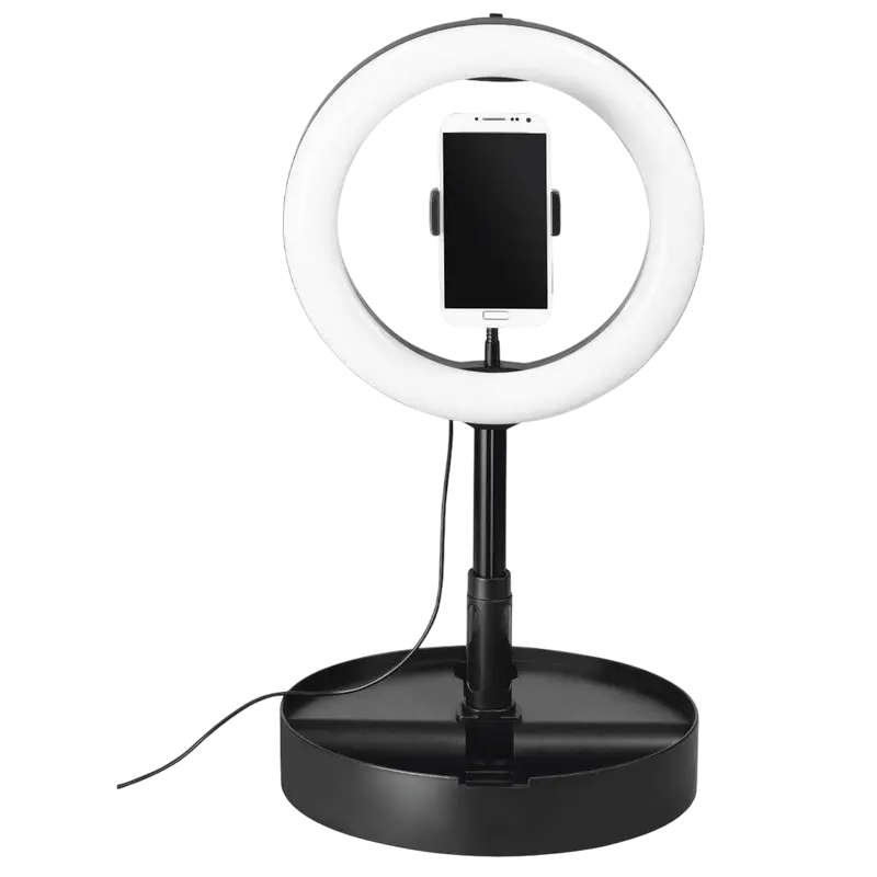 Кольцевая лампа HAMA SpotLight Smart 102 II Черный