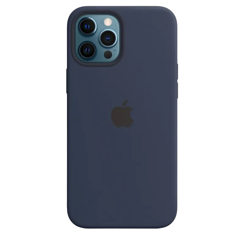 Чехол Apple iPhone 12 Pro Max Magsafe Силиконовый Чехол Deep Navy