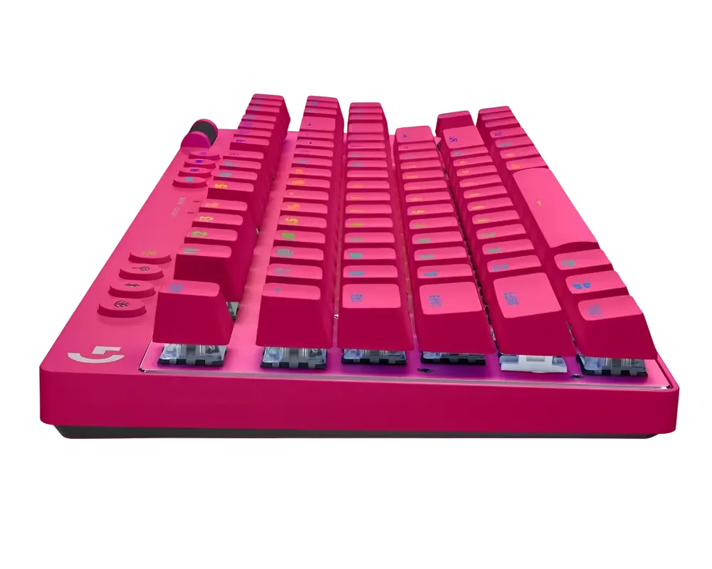 Tastatură Logitech G Pro X TKL Mecanic Roz