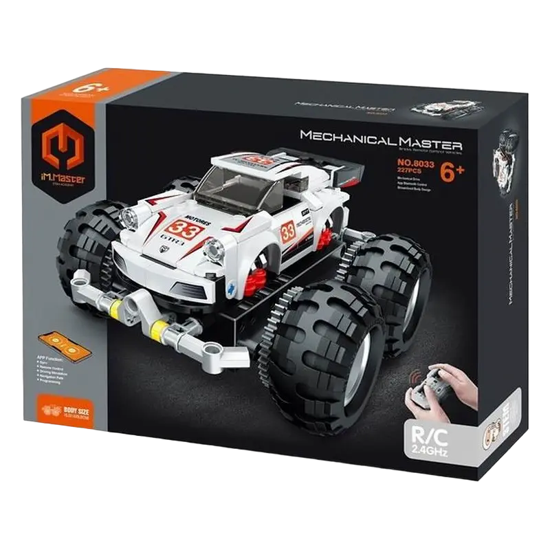 Конструктор с радиоуправлением iM.Master Off-Road Monster Truck Белый