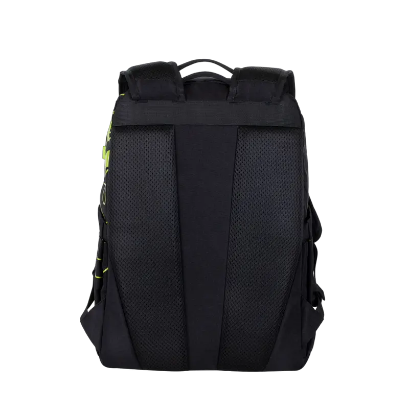 Повседневный рюкзак Rivacase Heide Чёрный/Лайм