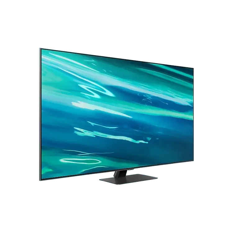 55" QLED SMART Телевизор Samsung QE55Q80AAUXUA Черный