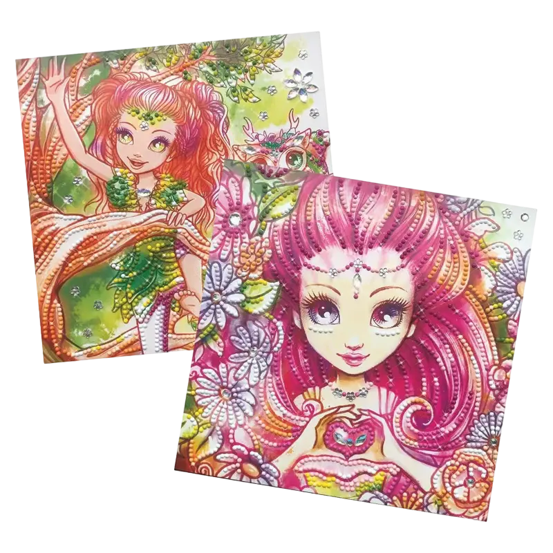 Nebulous Stars Dazzle by Number - Forest