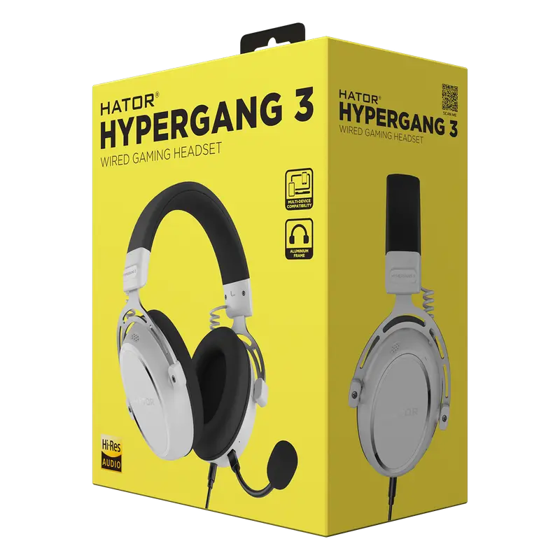 Наушники HATOR Hypergang 3 Белый