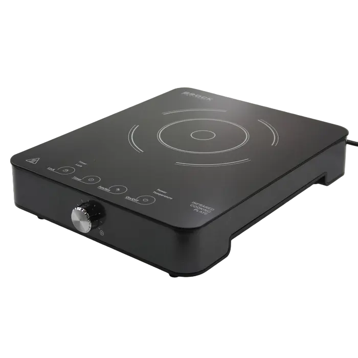 Электрическая настольная плита BROCK HPI1001GY Черный