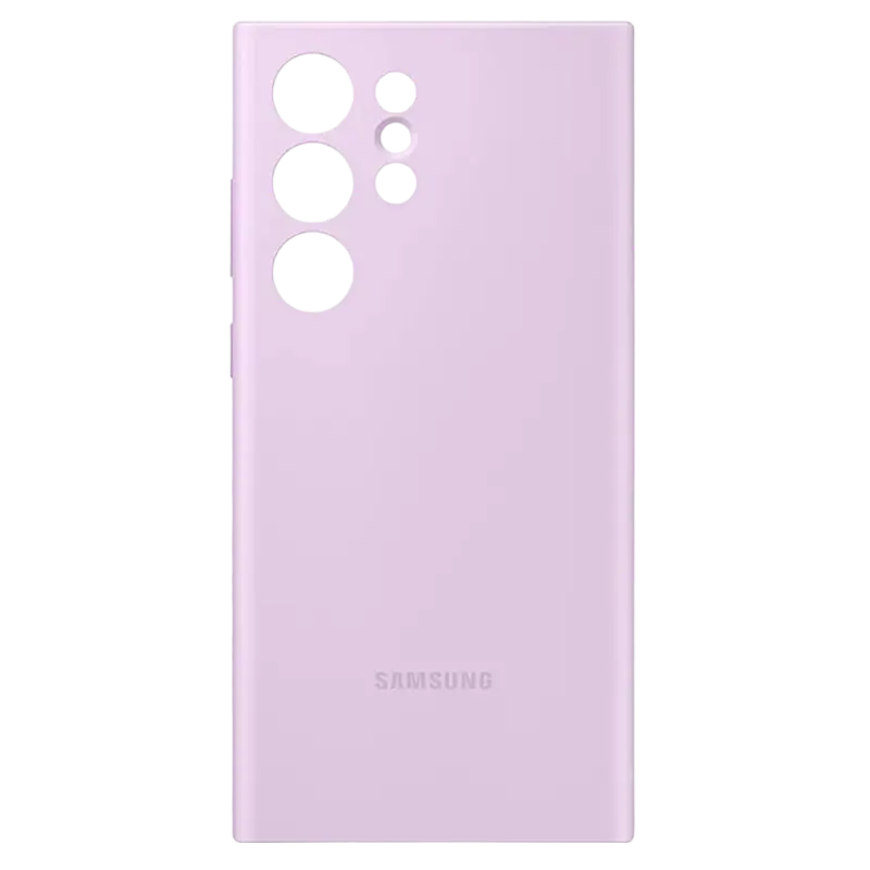 Чехол Samsung Galaxy S23 Ultra Silicone Cover Силиконовый Чехол Фиолетовый