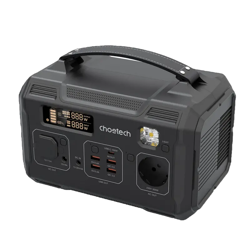 Centrală de încărcare Choetech BS002 Negru