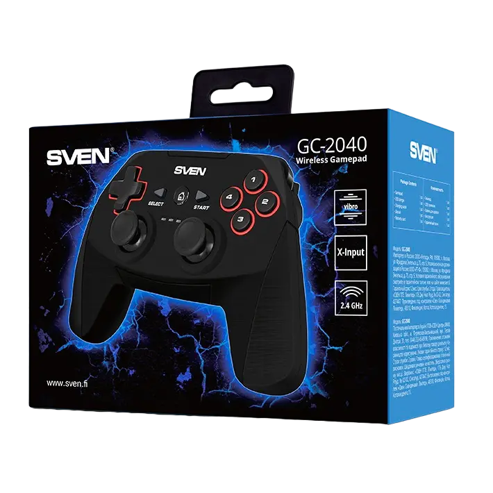 Геймпад SVEN GC-2040 Чёрный