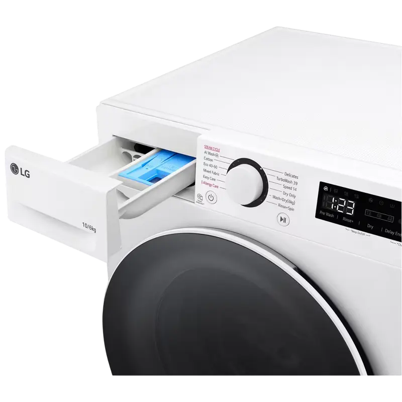 Стирально-сушильная машина LG F4DR510S0W Белый