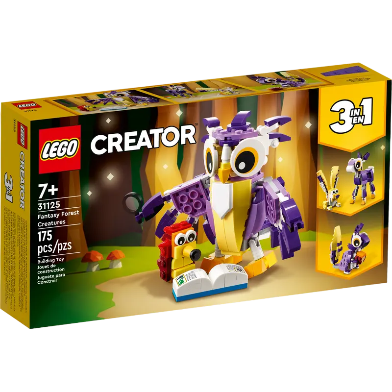 Constructor LEGO Fantasy Forest Creatures Multicolor