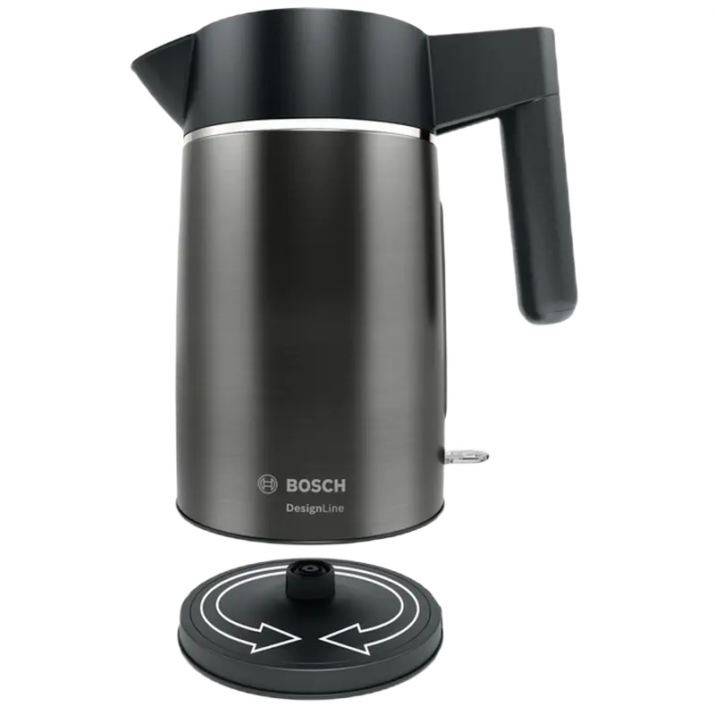 Электрочайник Bosch TWK5P475 Classic grey crystal
