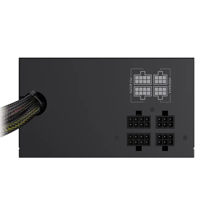 Tip Блок питания для компьютеров Gamemax VP-800-RGB-M ATX Черный