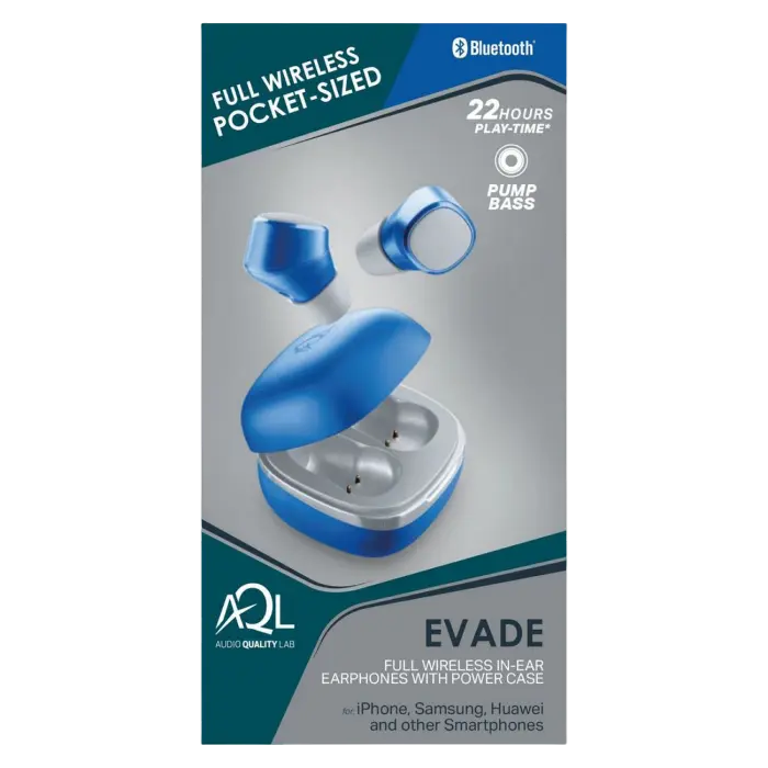 Căști Cellularline Evade Albastru