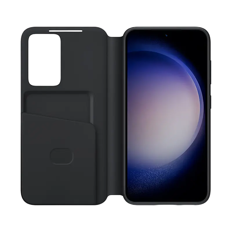 Husă Samsung Galaxy S23 Smart View Cover Smart View Wallet Negru