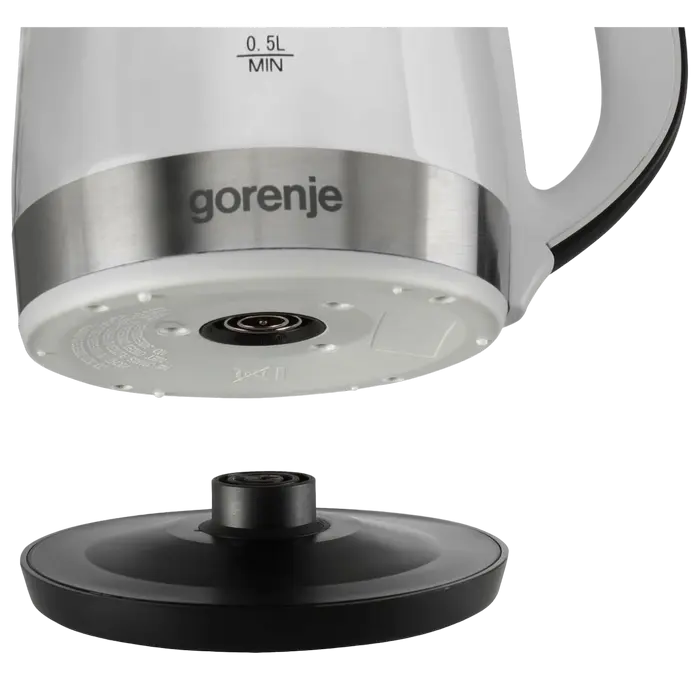 Электрочайник Gorenje K17GLBW Белый