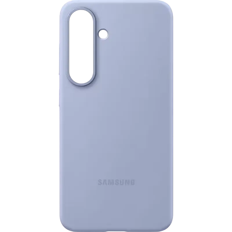 Чехол Samsung Galaxy S25 Silicone Cover Силиконовый Чехол Голубой