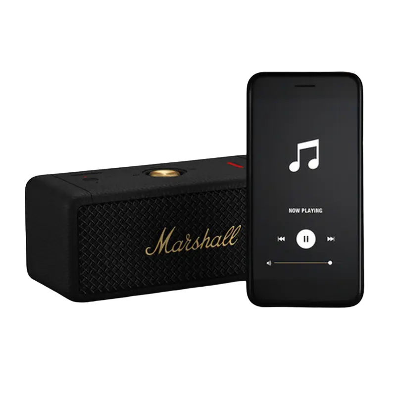 Bluetooth-динамик Marshall Emberton II Черный | Золотистый