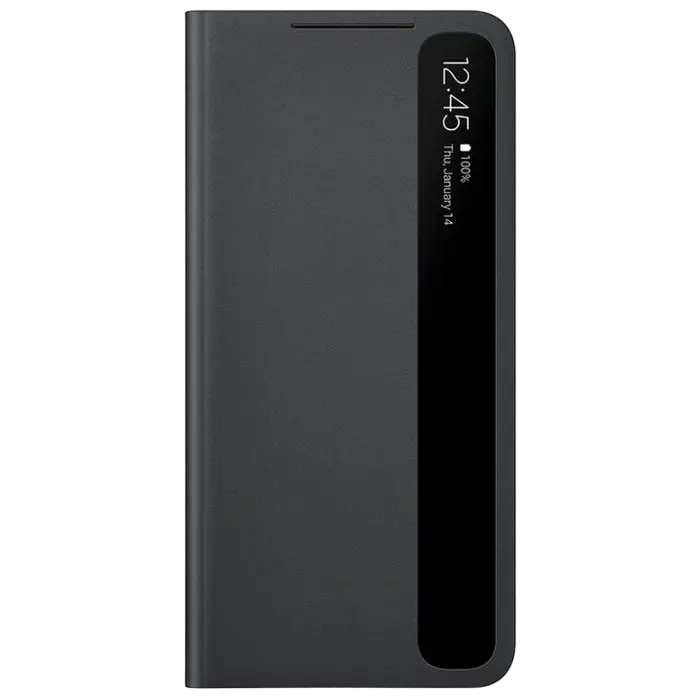 Чехол Samsung Galaxy S21 Smart Clear View Cover Чёрный