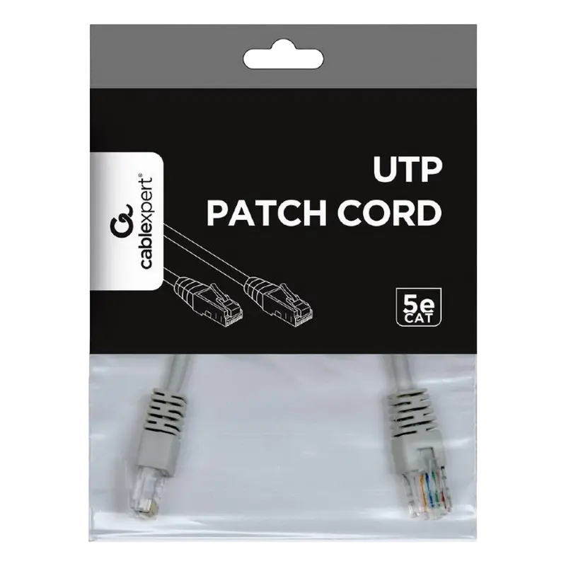 Патч-корд Cablexpert PP12-0.25M Серый