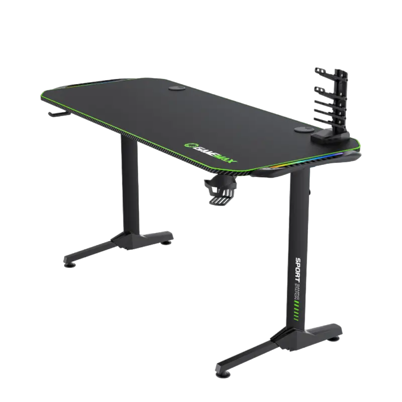 Игровой стол Gamemax D140-Carbon RGB Чёрный