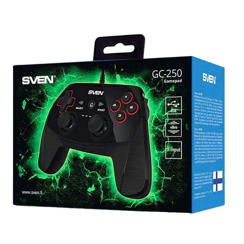 Геймпад SVEN GC-250 Чёрный