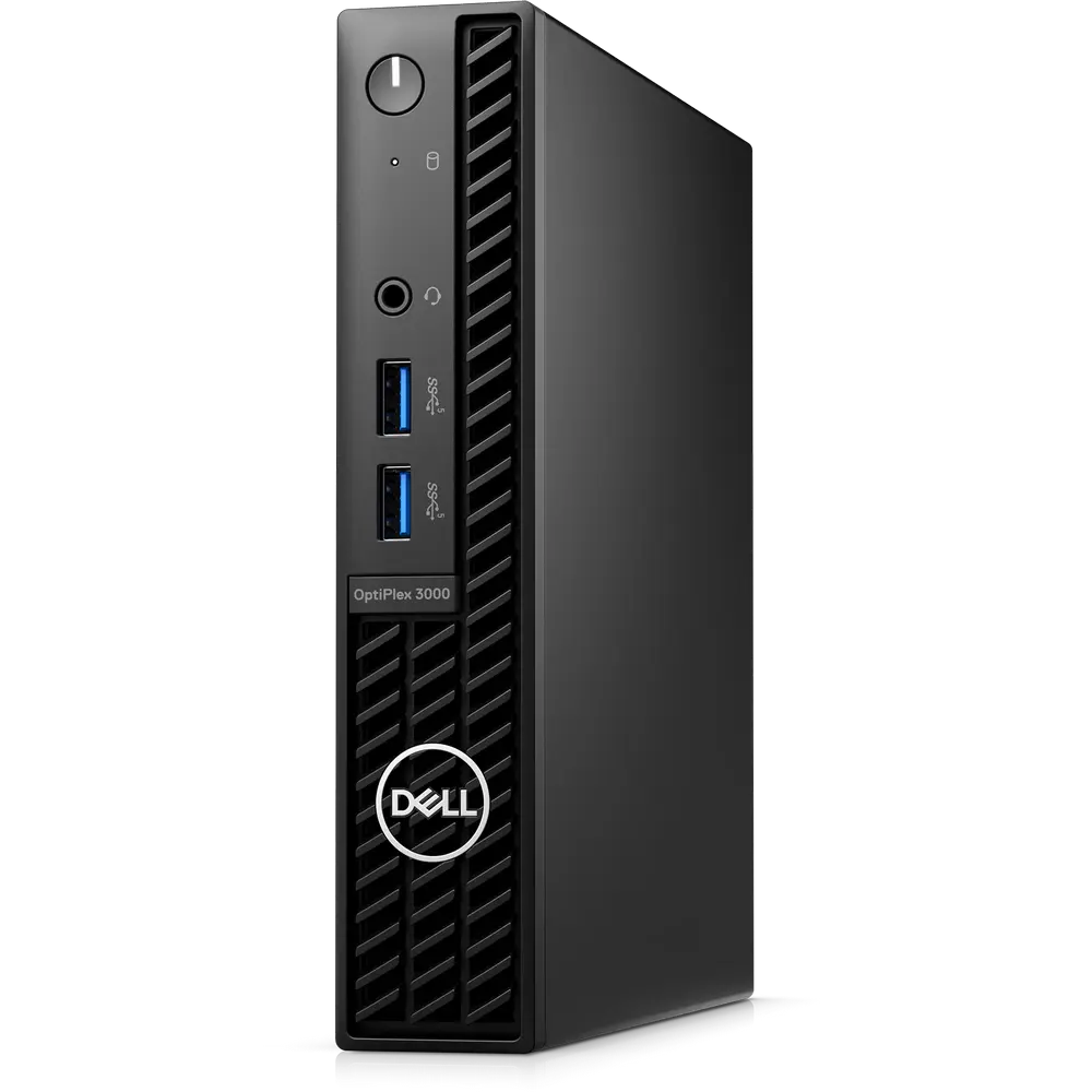 Мини ПК DELL Optiplex 3000 MFF Intel Core i3-12100T 8 ГБ Черный