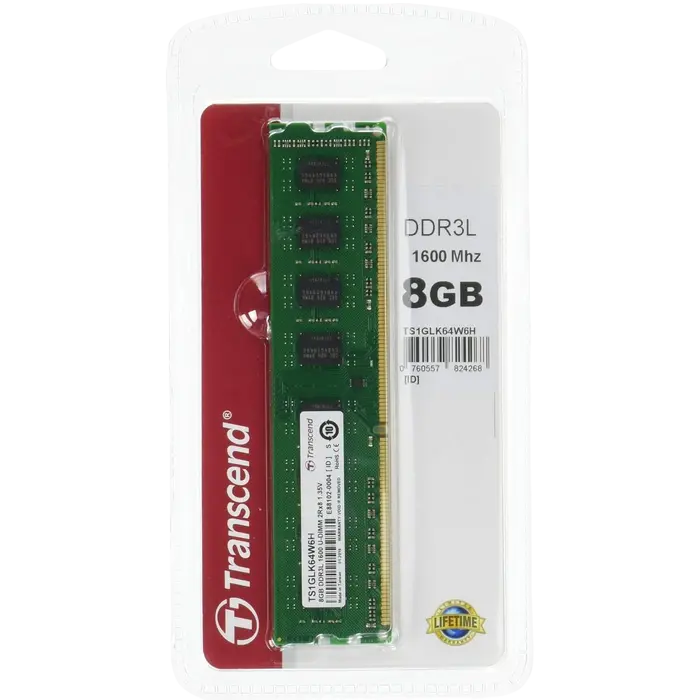 Memorie RAM Transcend TS1GLK64W6H 8GB Verde