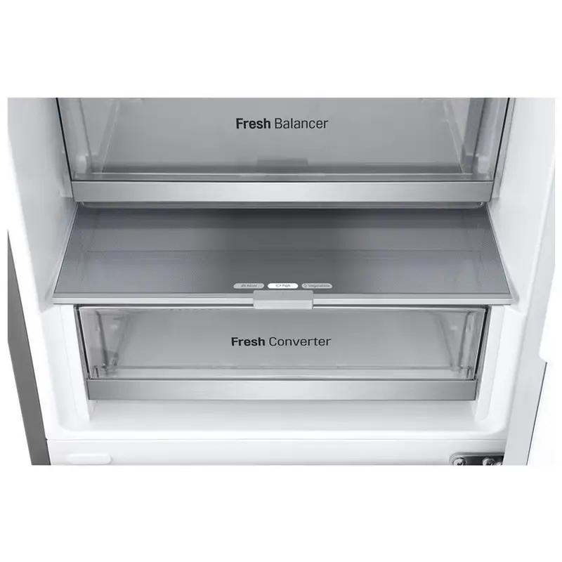 Холодильник LG GBV7280BMB Серебристый