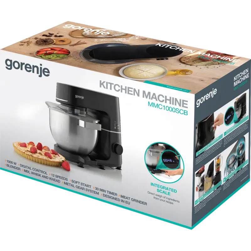 Кухонный комбайн Gorenje MMC1000SCB Чёрный