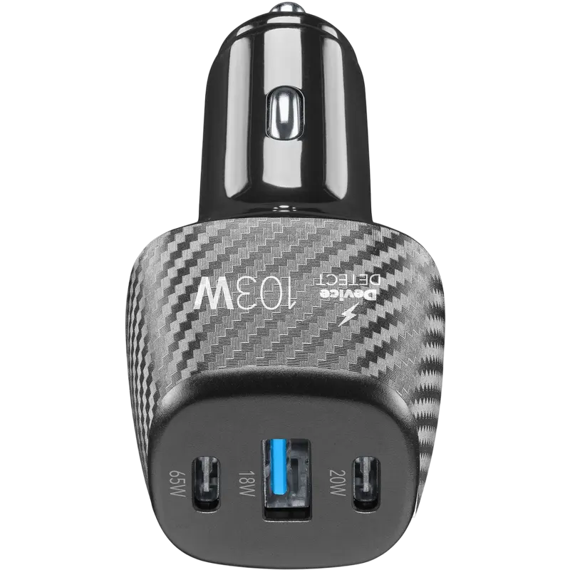 Автомобильное зарядное устройство Cellularline Car Multipower Черный