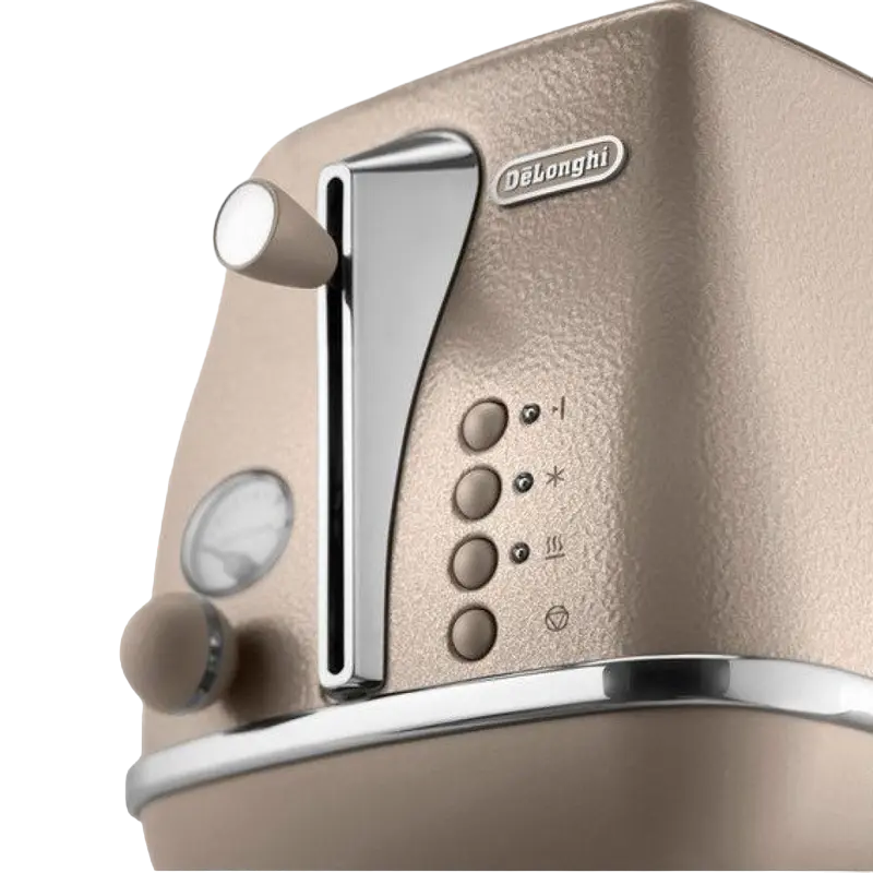 Тостер DeLonghi Icona Vintage Бежевый