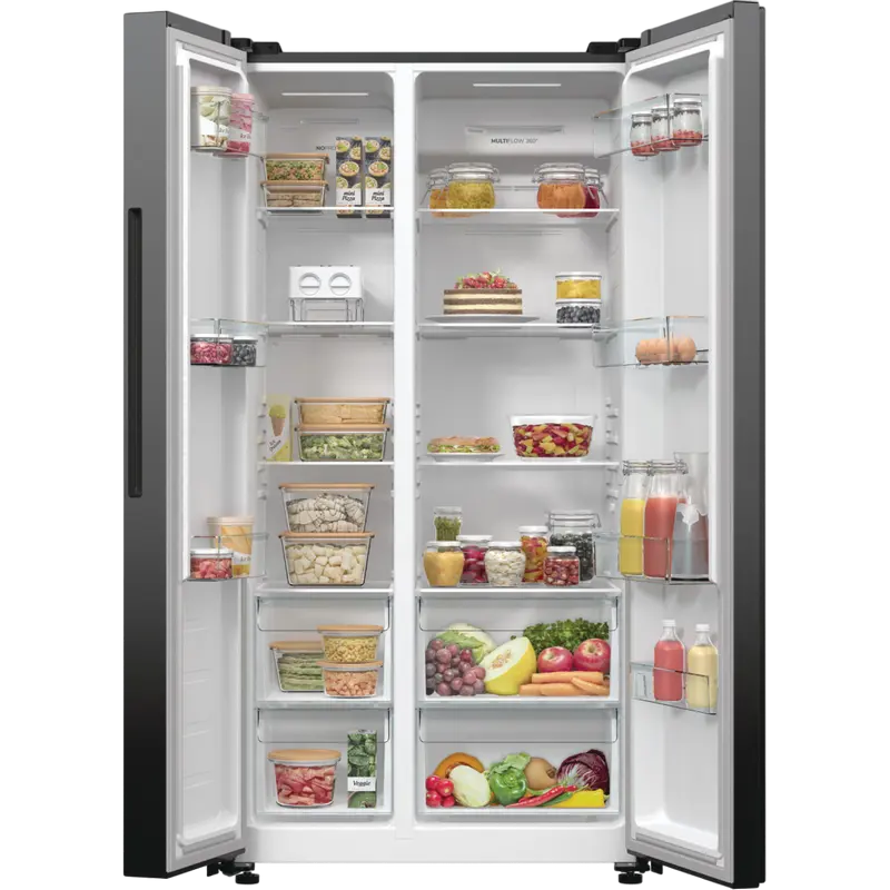 Холодильник Gorenje NRR9185EABXL Чёрный