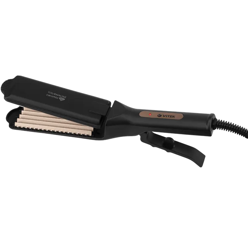 Выпрямитель для волос VITEK VT-8407 Черный | Золотистый