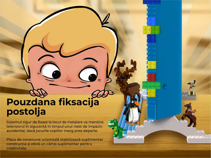 32" LED SMART TV KIVI KidsTV Albastru