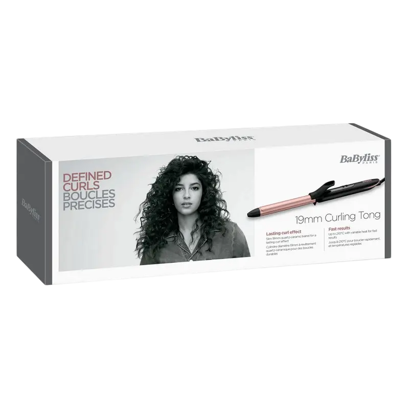 Плойка BaByliss C450E Чёрный | Розовый