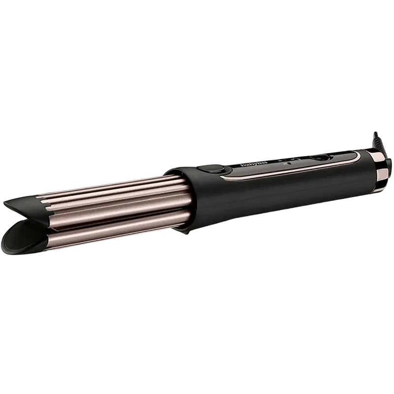 Ondulator de păr BaByliss Curl Styler Luxe C112E Negru | Roz