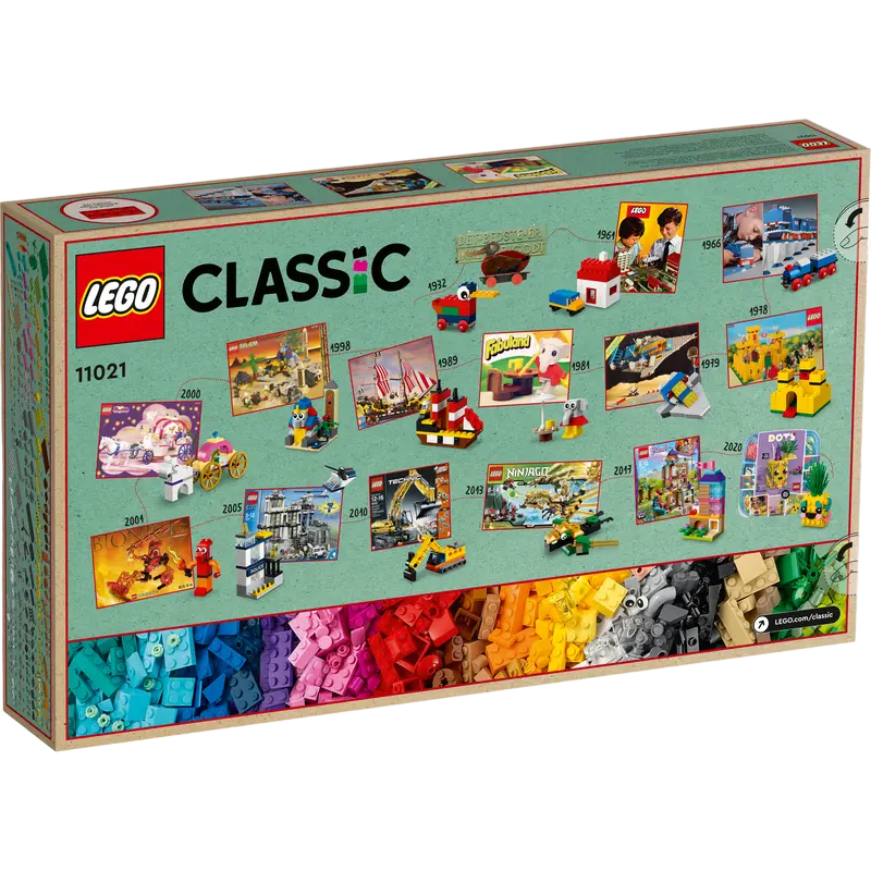 Конструктор LEGO 90 Years of Play Разноцветный