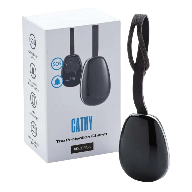 Аксессуары для сумок Bobby Cathy Protection Charm Черный