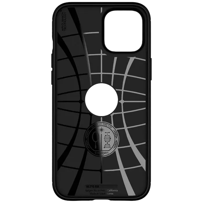 Чехол Spigen Apple iPhone 12/12 Pro Rugged Armor Rugged Armor Матовый черный