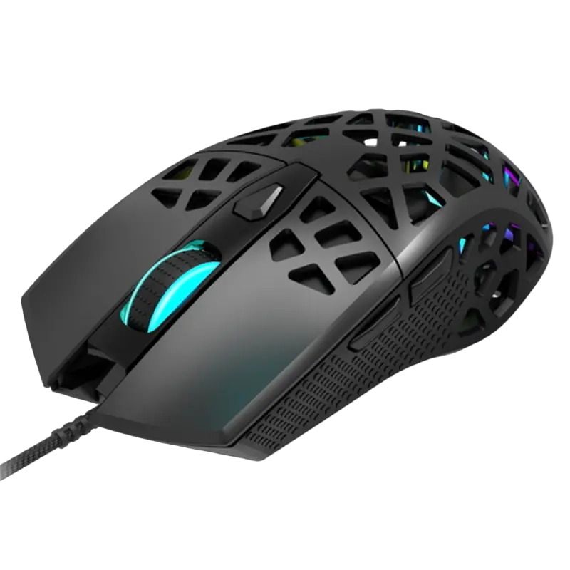 Gaming Mouse Canyon Puncher Cu fir Negru