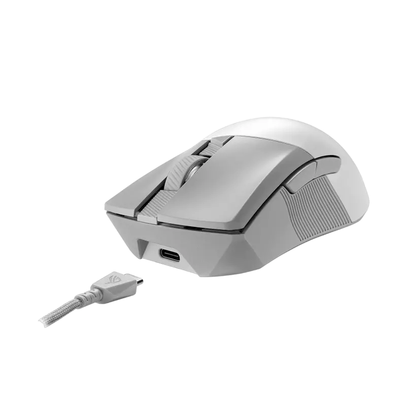 Игровая мышь ASUS ROG Gladius III Wireless AimPoint Беспроводное Белый