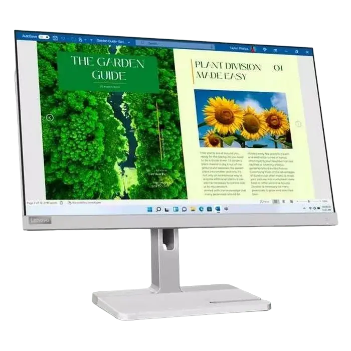 Монитор Lenovo L24m-40 Cloud Grey