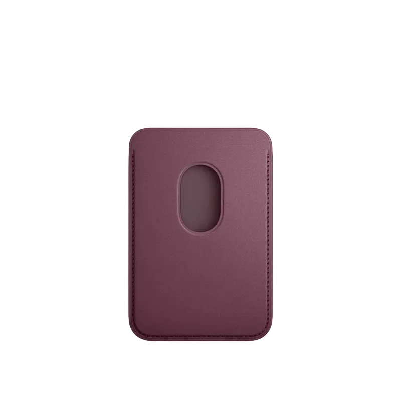 Чехол-бумажник Apple iPhone FineWoven Wallet MagSafe FineWoven с MagSafe Малбери