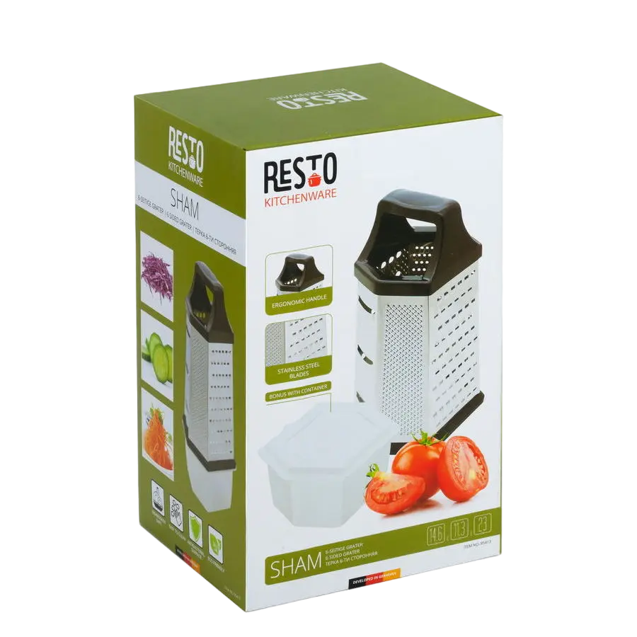 Тёрка RESTO 95413 SHAM Черный