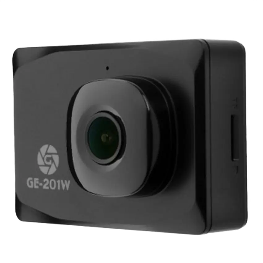 Автомобильный видеорегистратор Globex GE-201w Черный