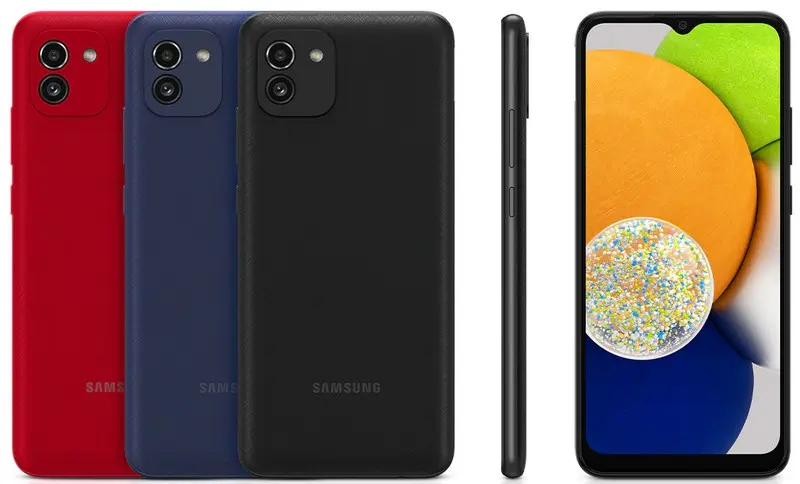 Смартфон Samsung Galaxy A03, 4 ГБ / 64ГБ
